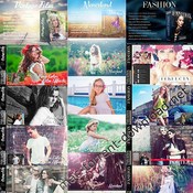 Actions for photoshop fashion neverland vintage film icon