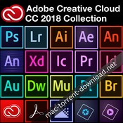 Adobe creative cloud collection 2018 icon