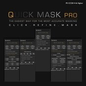 Bwvision quick mask pro panel for adobe photoshop icon