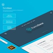 Egotype responsive website framebase wireframe kit ai eps for cs3 442841 icon