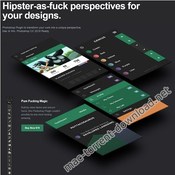 Perspective mockups photoshop icon