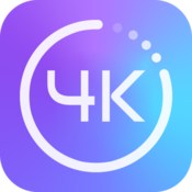 4k uhd converter best 4k video converter that converts to 4k resolution ultra high definition videos icon