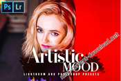 Artistic mood lightroom and photoshop presets icon