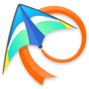 Kite compositor animation and prototyping for macos and ios icon
