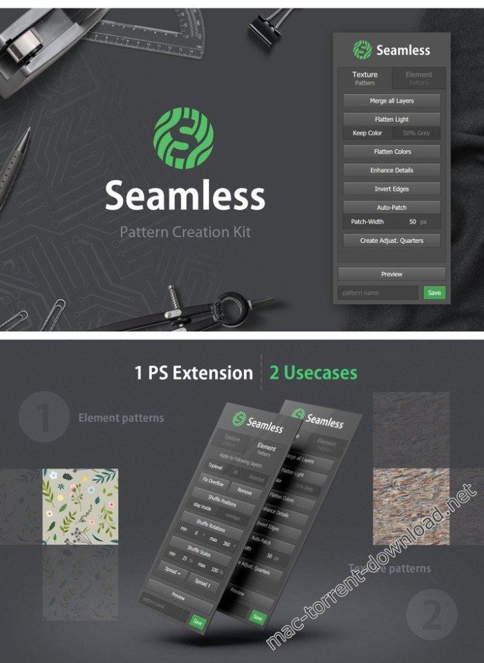 seamless_pattern_creation_kit_panel_for_photoshop_win_macos