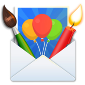 Greeting card maker icon