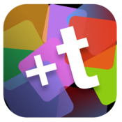 Textography typography text fonts photo effects for photos icon