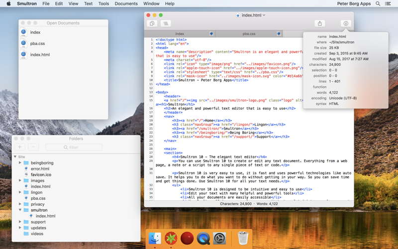 Smultron_10_Text_editor.app caprure 4 4_Smultron_10_Text_editor.jpg