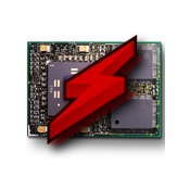 Cpu speed accelerator logo icon