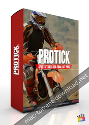 Pixel film studios protick sports ticker for fcpx icon