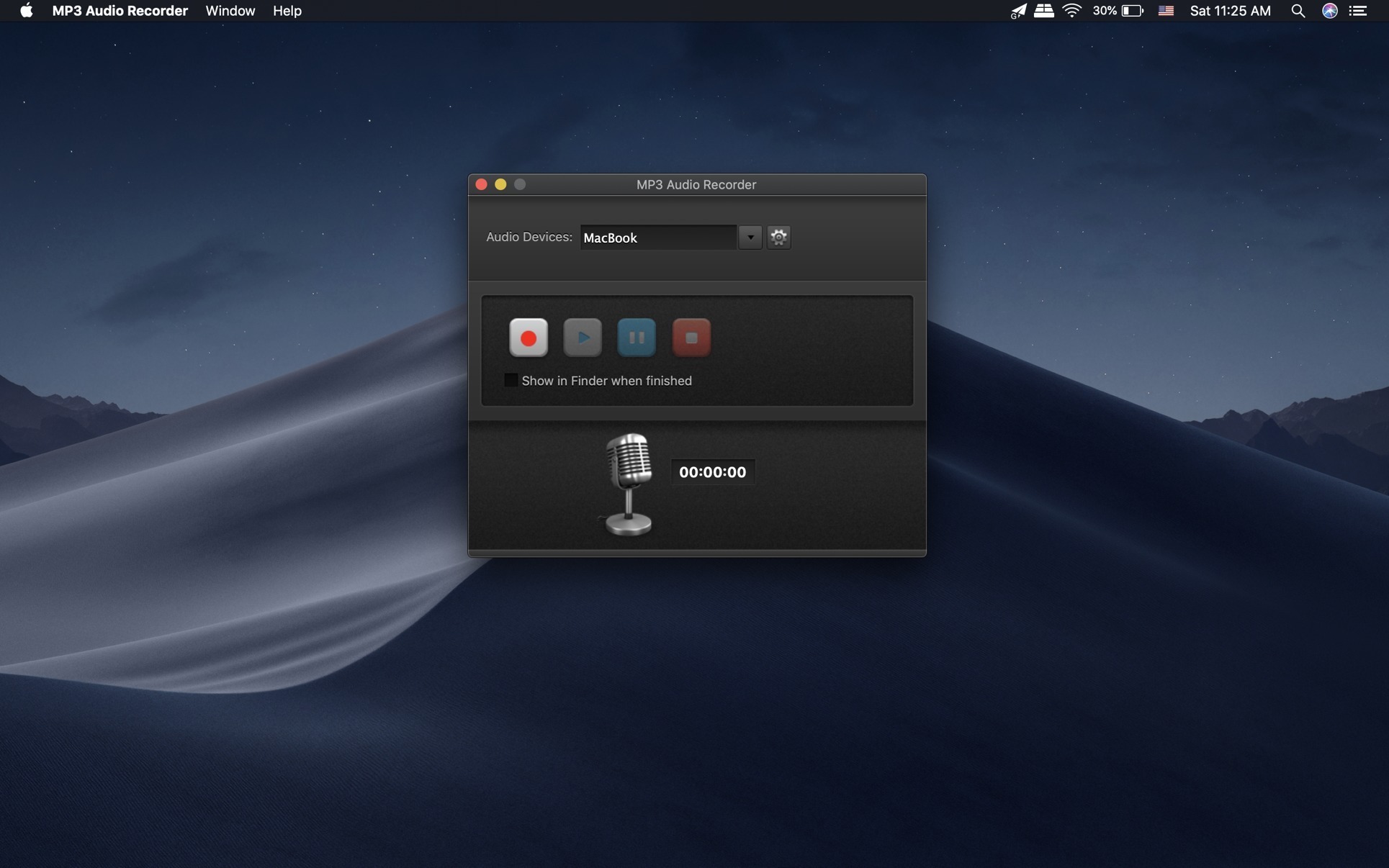 MP3 Audio Recorder 2100 Screenshot 01