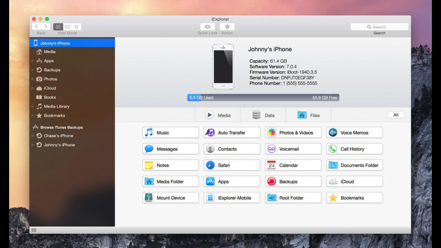 iExplorer 431 Screenshot 01
