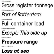 Gt pressura grilli type font icon