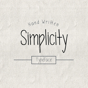 Creativemarket Simplicity Typeface 293270 293270 icon