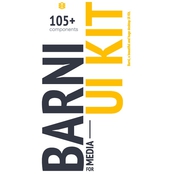 Barni for media ui kit psd sketch vectors graphicriver icon