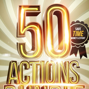 Vintage retro photoshop actions bundle 8317777 icon