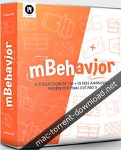 Motionvfx mbehavior a collection of animation presets for fcpx icon