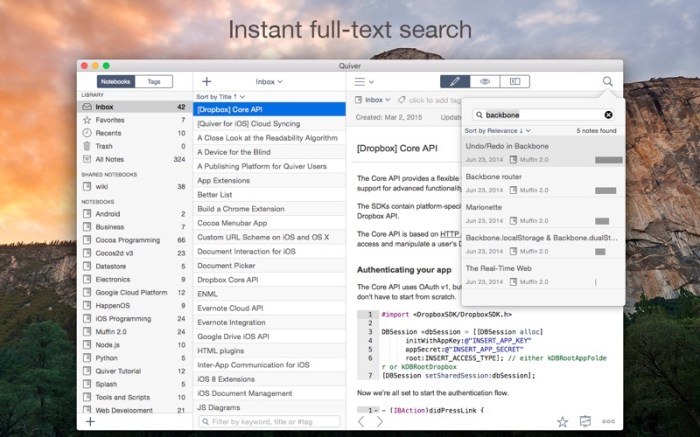 Quiver - take better notes Screenshot 05 8ub3ynn