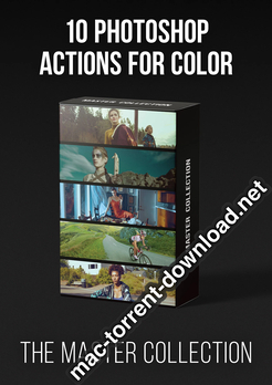 PRO EDU Master Collection 10 Photoshop Actions for Color icon