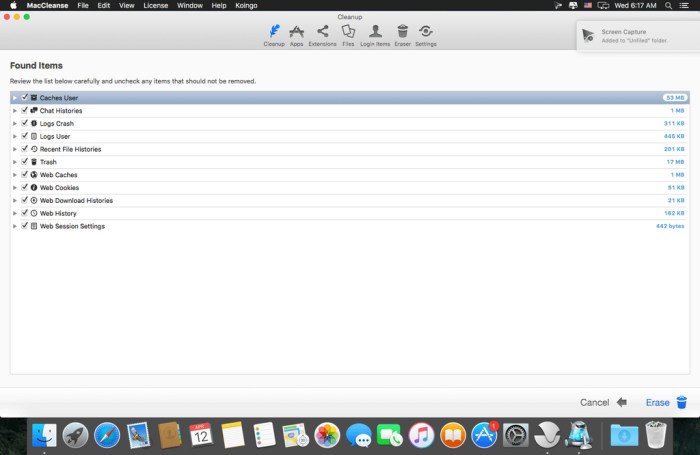 MacCleanse 802 Screenshot 02 lyub4bn