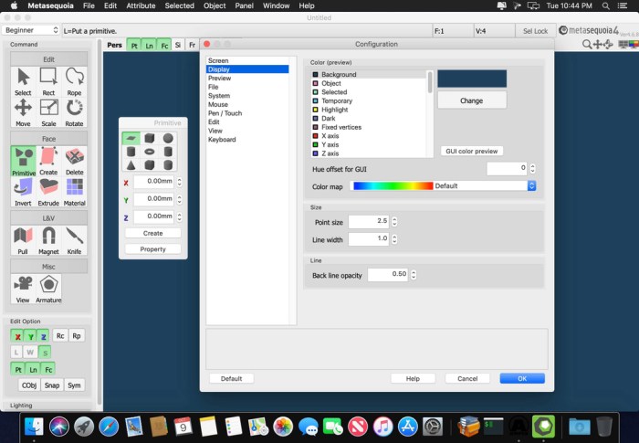 Metasequoia 470a Screenshot 03 ikzdmbn