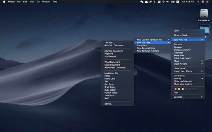 Easy New File Screenshot 01 ikzdmbn