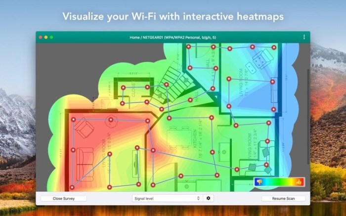 Wifiner - WiFi Analyzer Screenshot 01 q4qispy