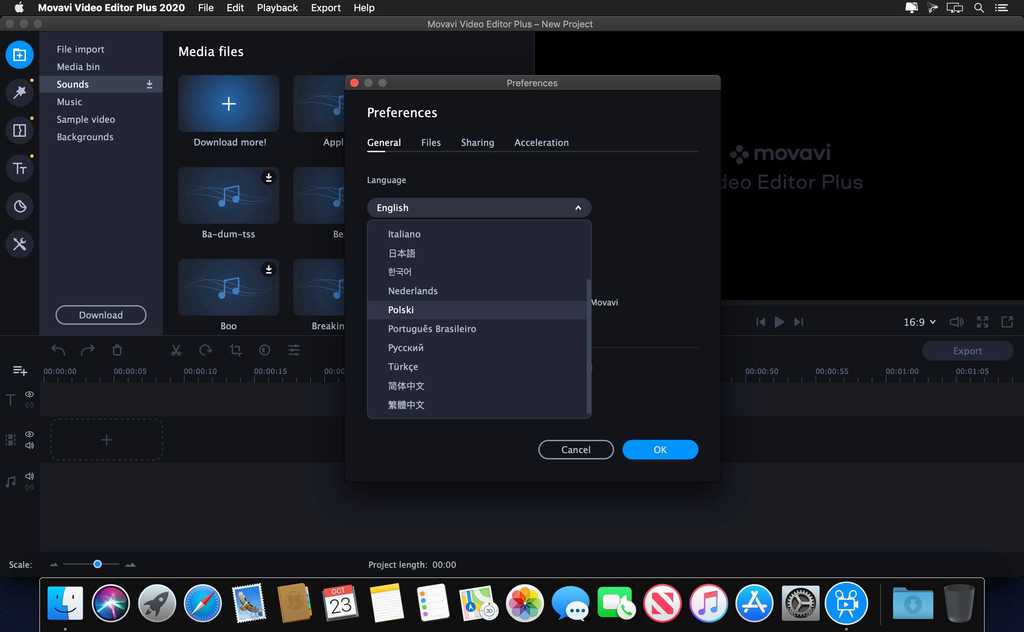 Movavi Video Editor Plus 2020 v2000 Screenshot 02 bn94ovy