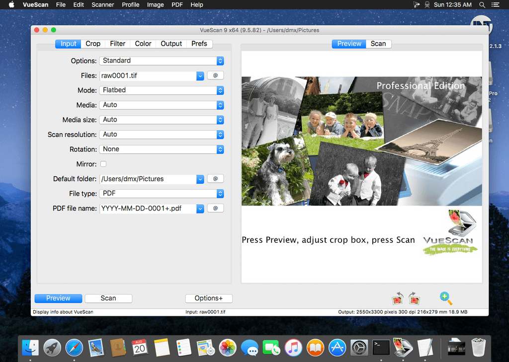 VueScan Pro 9701 Screenshot 01 oqc5sny