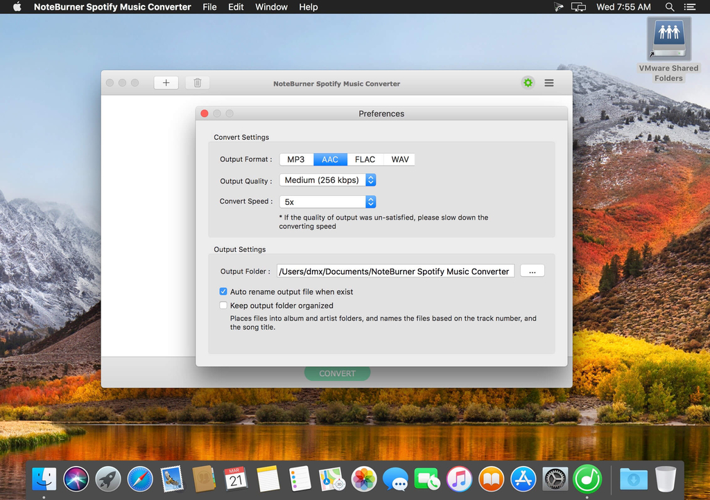 NoteBurner Spotify Music Converter 113 Screenshot 03 tgt02oy