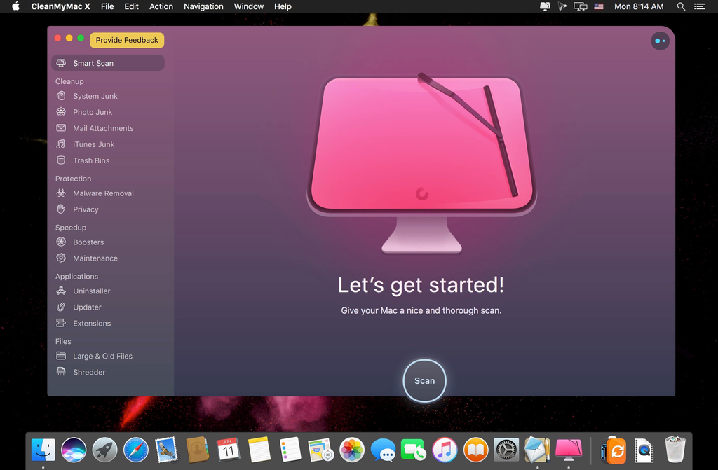 CleanMyMac X 447 Screenshot 01