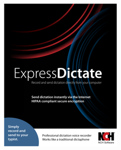 NCH Express Dictate.png NCH Express Dictate